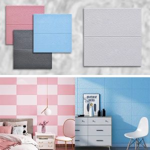 Водоустойчиви самозалепващи се 3d тапети (5 броя) | FORMWALL