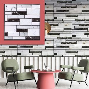 3D стикери за стена с мраморен вид (10 бр./0,9 m²) | MARBLEBLOCKS