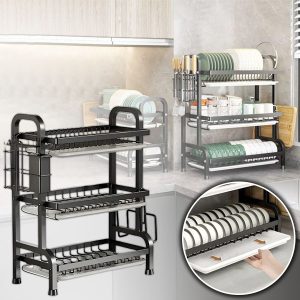 Интелигентна многопластова поставка за съдове за бързо и ефективно сушене | DRYSTACK