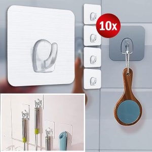 Прозрачни стенни куки | STICKYHOOKS