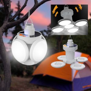 Сгъваема соларна лампа 2 в 1 | FOLDGLAZE